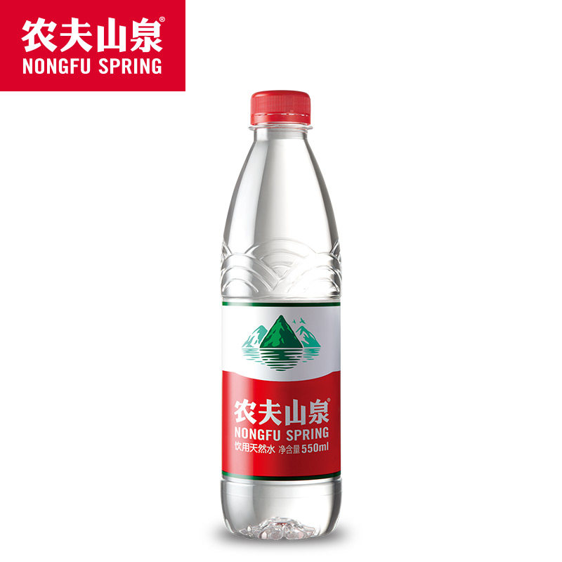 农夫山泉饮用水天然水550ml*12瓶整件